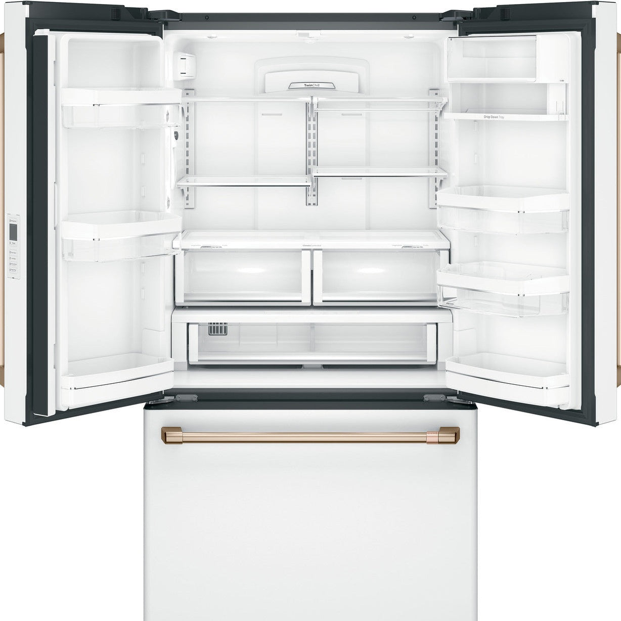 Café CWE23SP4MW2 23.1 Cu. Ft. Smart Counter-Depth French Door Refrigerator
