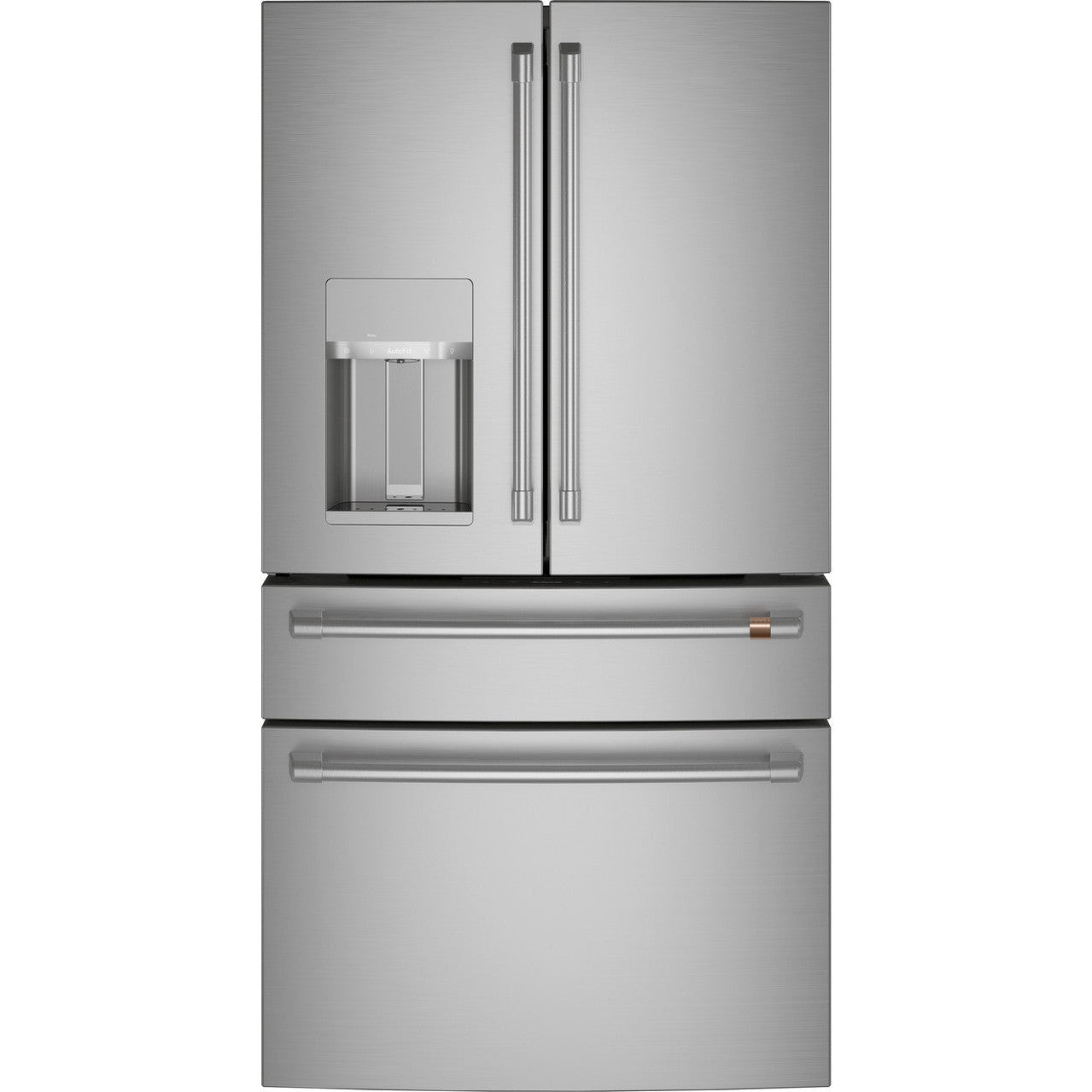 Café CXE22DP2PS1 22.3 Cu. Ft. Smart Counter-Depth 4-Door French Door Refrigerator