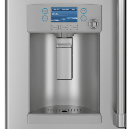 Café CYE22TP2MS1 22.2 Cu. Ft. Smart Counter-Depth French-Door Refrigerator with Hot Water Dispenser