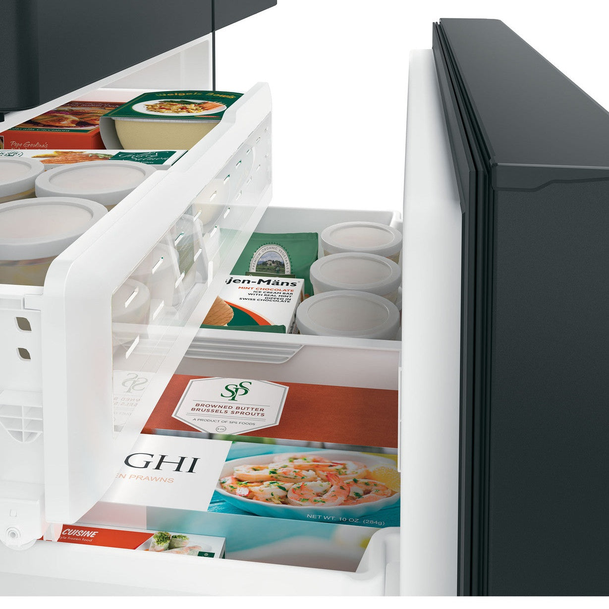 Café CYE22TP3MD1 22.2 Cu. Ft. Smart Counter-Depth French-Door Refrigerator with Hot Water Dispenser