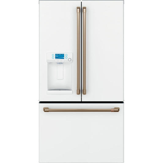 Café CFE28TP4MW2 27.7 Cu. Ft. Smart French-Door Refrigerator with Hands-Free AutoFill & Hot Water