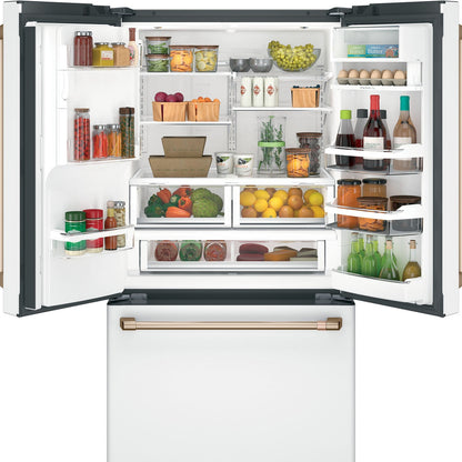 Café CFE28TP4MW2 27.7 Cu. Ft. Smart French-Door Refrigerator with Hands-Free AutoFill & Hot Water
