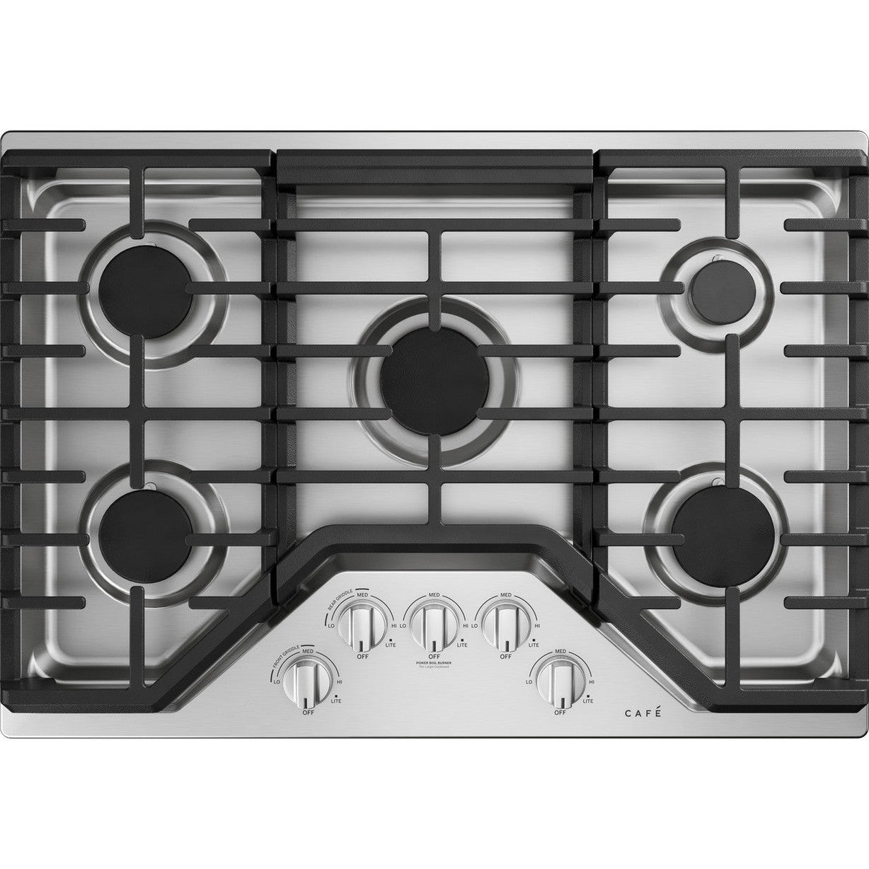 Cafe CGP70302NS1 30" Gas Cooktop