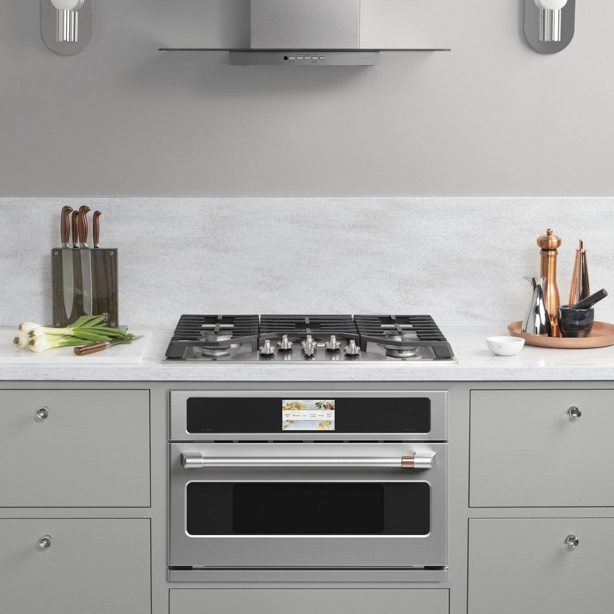 Cafe CGP70302NS1 30" Gas Cooktop