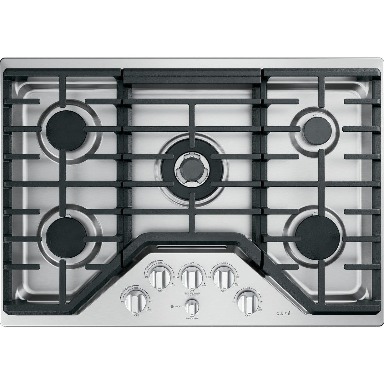 Cafe CGP95302MS1 30" Gas Cooktop