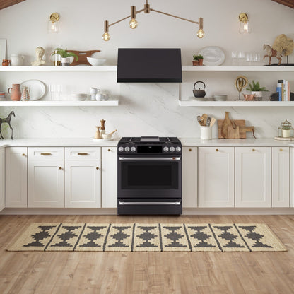 Cafe CGS700P3MD1 30" Smart Slide-In Gas Range with Convection Oven
