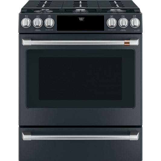 Cafe CGS700P3MD1 30" Smart Slide-In Gas Range with Convection Oven