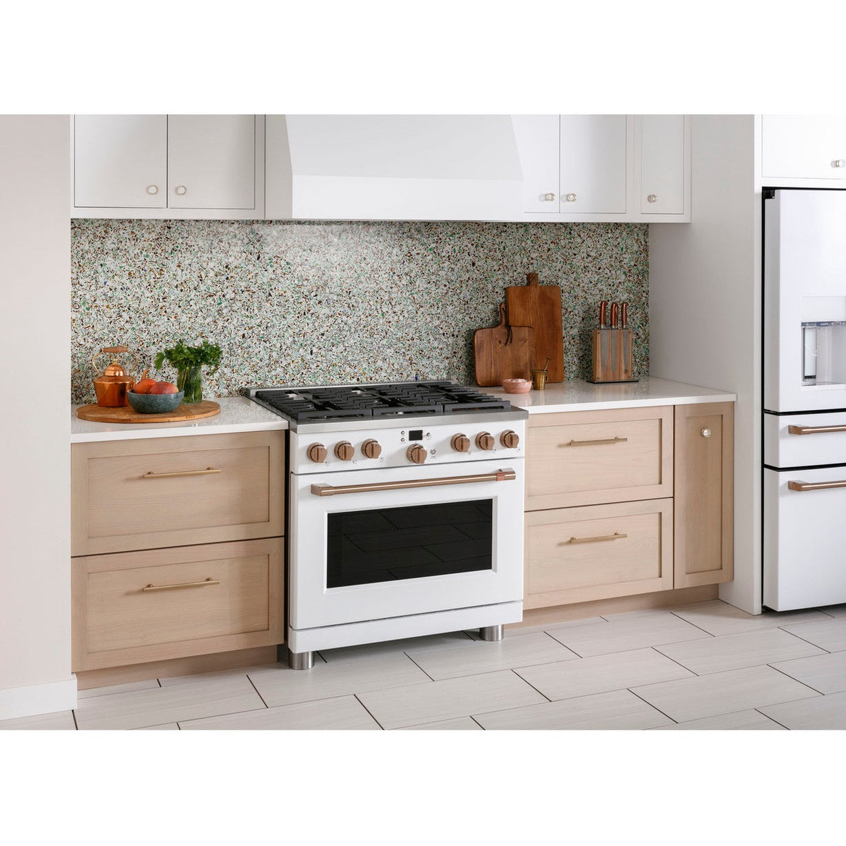 Cafe CGY366P4TW2 36" Smart All-Gas Commercial-Style Range