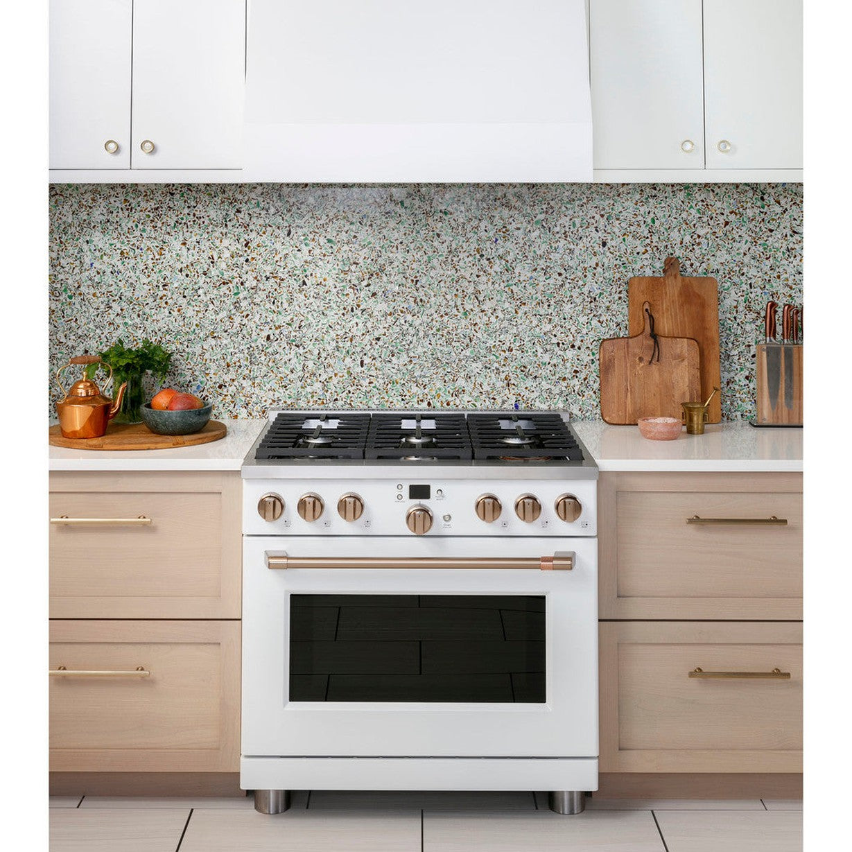 Cafe CGY366P4TW2 36" Smart All-Gas Commercial-Style Range