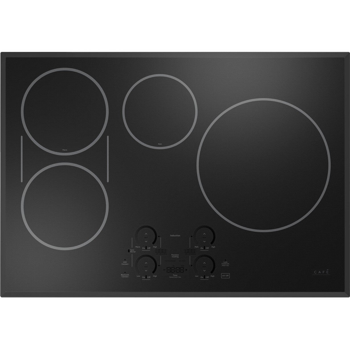 Cafe CHP90301TBB 30" Touch-Control Induction Cooktop - Black