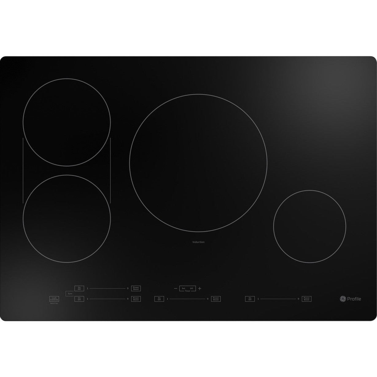 GE Profile PHP6030DWBB 30" Built-In Touch Control Induction Cooktop