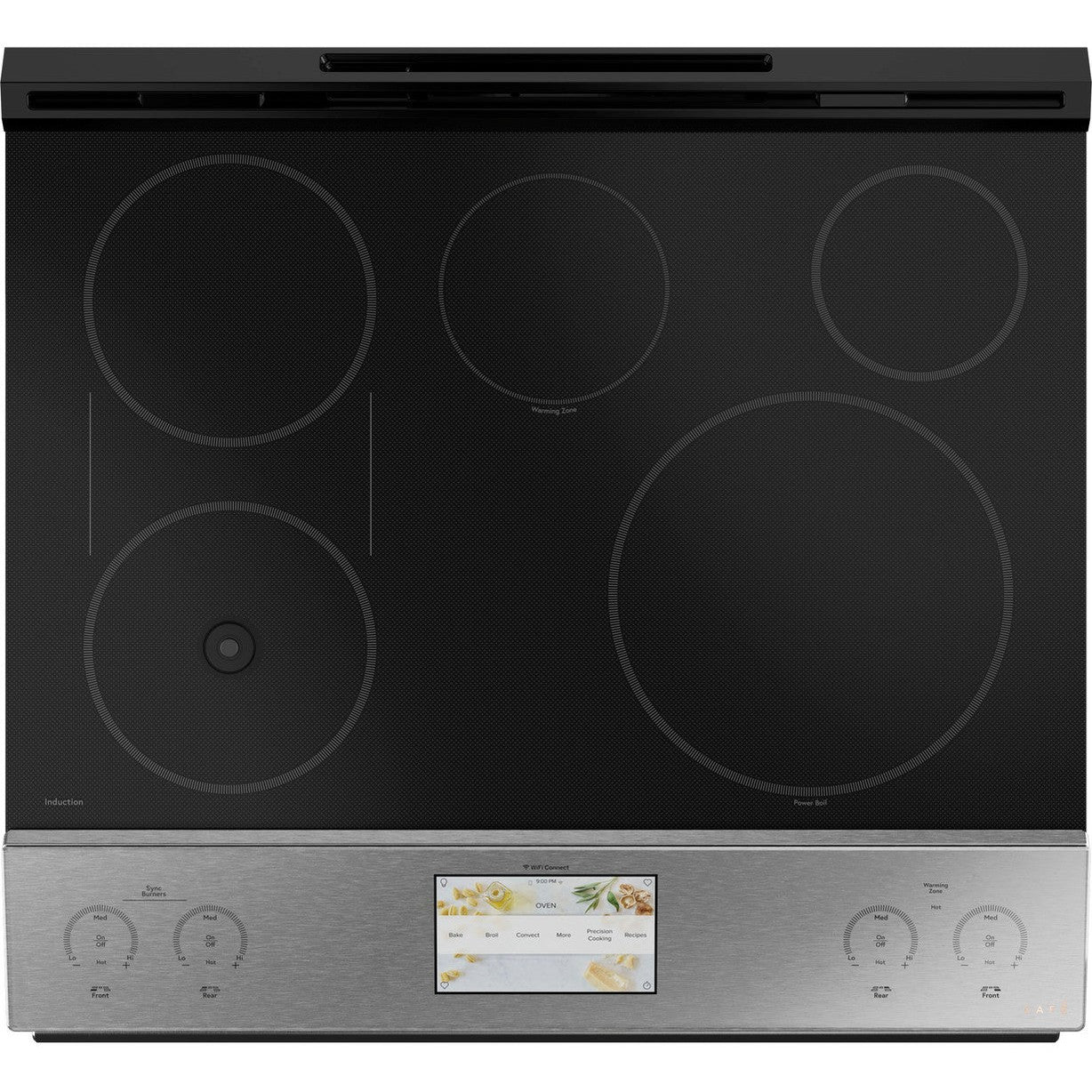 Cafe CHS90XM2NS5 30" Smart Slide-In Induction and Convection Range
