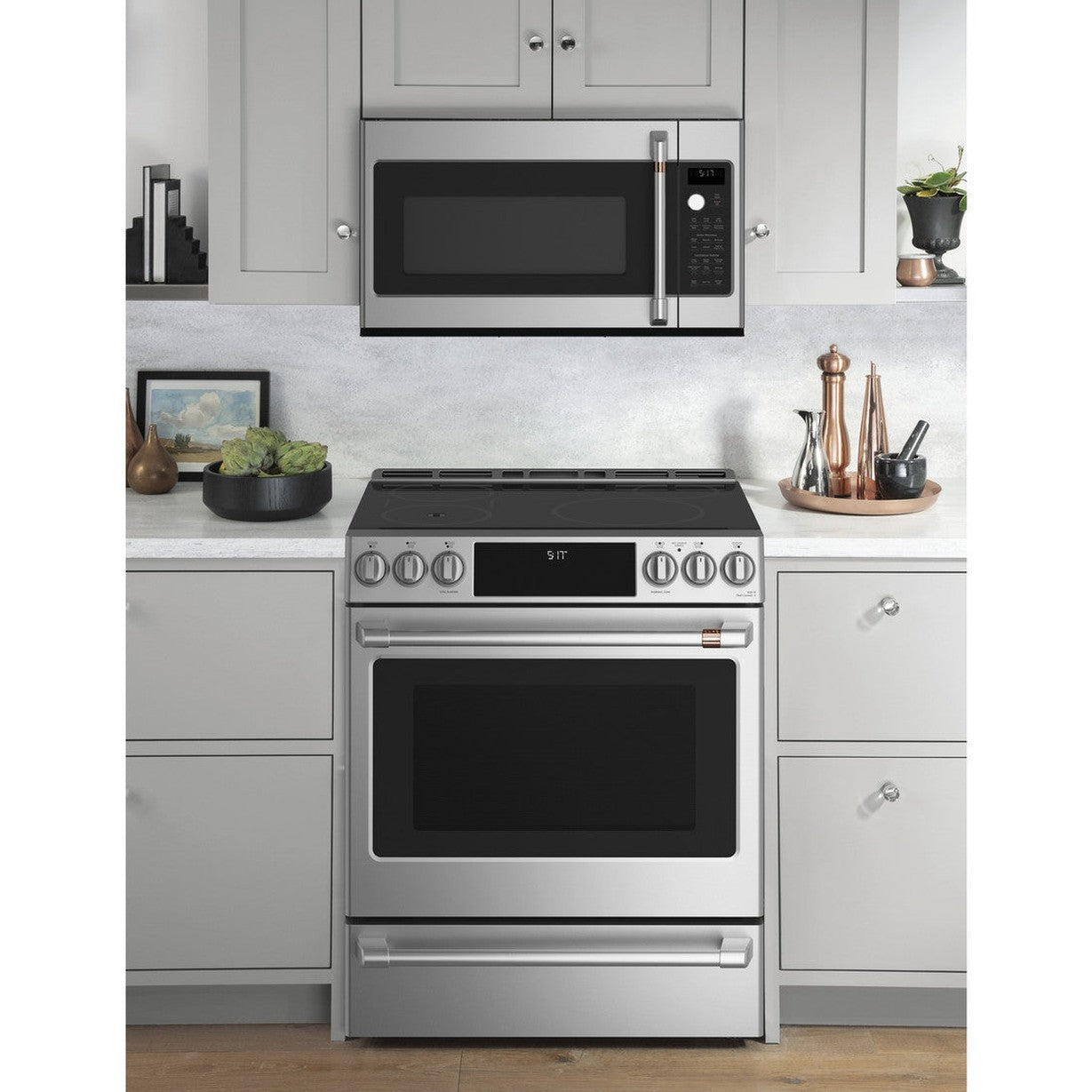 Cafe CHS90XP2MS1 30" Smart Slide-In Induction and Convection Range