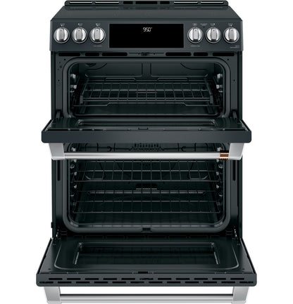 Cafe CHS950P3MD1 30" Smart Slide-In Induction and Convection Double-Oven Range