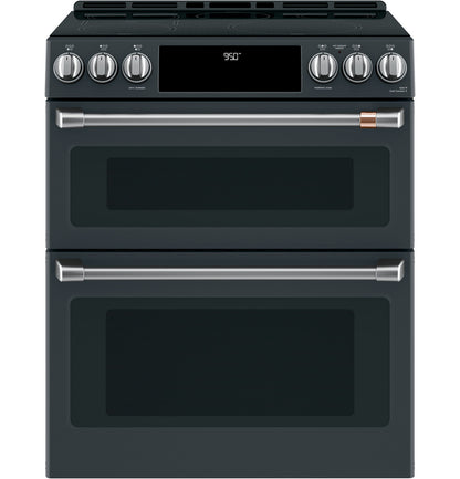 Cafe CHS950P3MD1 30" Smart Slide-In Induction and Convection Double-Oven Range