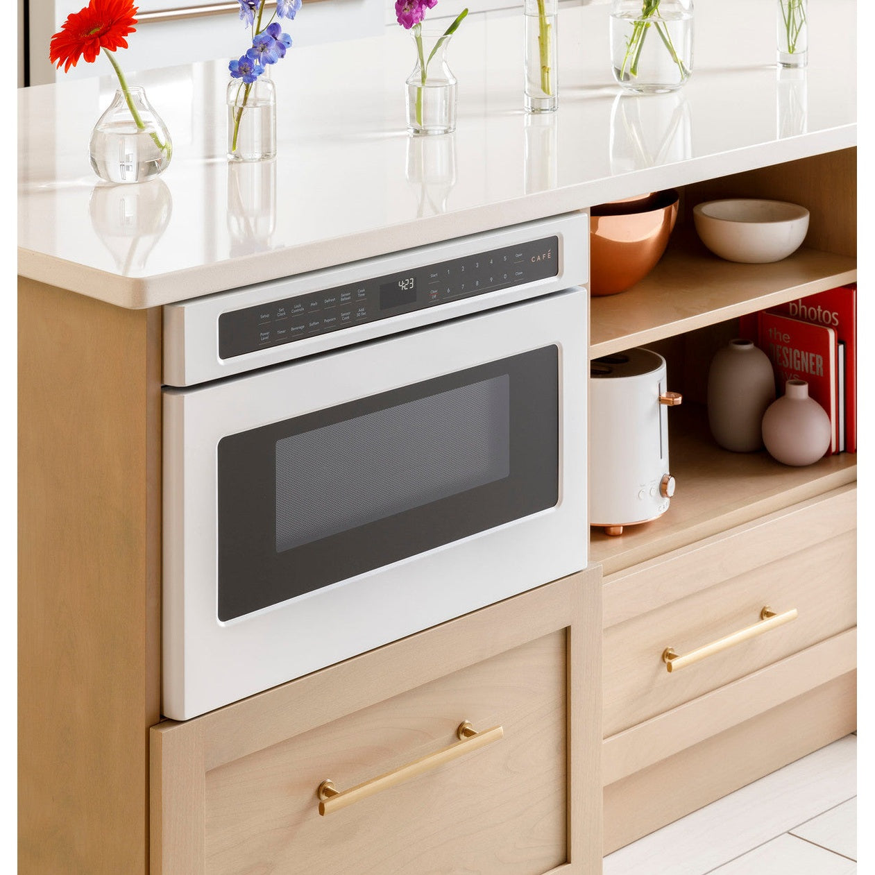 Cafe CWL112P4RW5 24" Built-In Microwave Drawer Oven