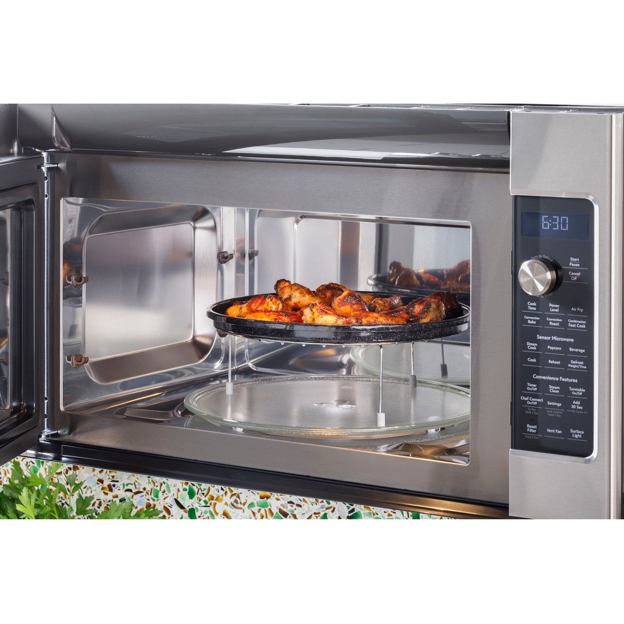 Cafe CVM517P4RW2 30" Convection Over-the-Range Microwave Oven