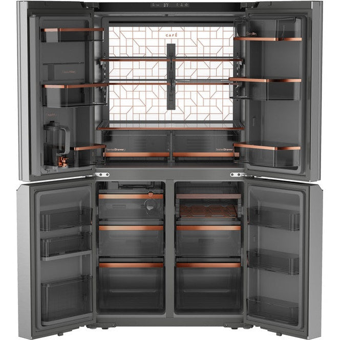 Café CAE28DM5TS5 28.0 Cu. Ft. Quad Door Refrigerator