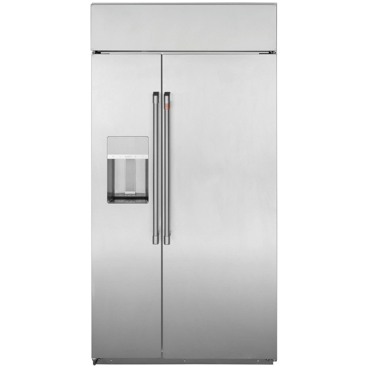 Café CSB48YP2NS1 48" Smart Built-In Side-by-Side Refrigerator with Dispenser