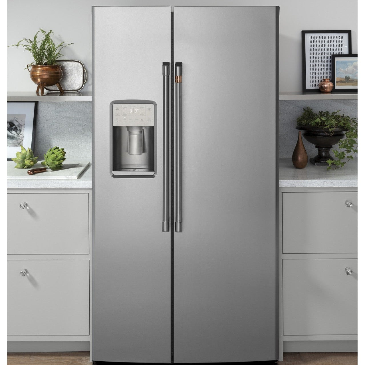 Café CZS22MP2NS1 21.9 Cu. Ft. Counter-Depth Side-by-Side Refrigerator
