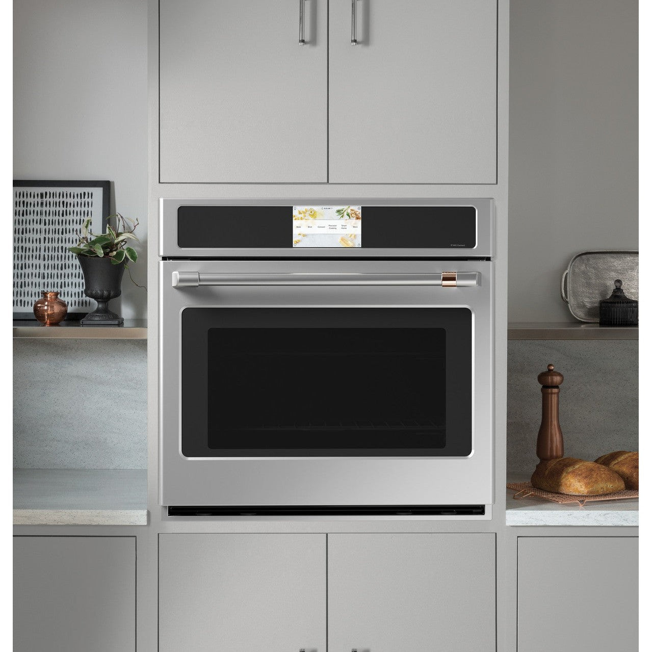 Cafe CKS70DP2NS1 27" Smart Built-In Convection Single Wall Oven