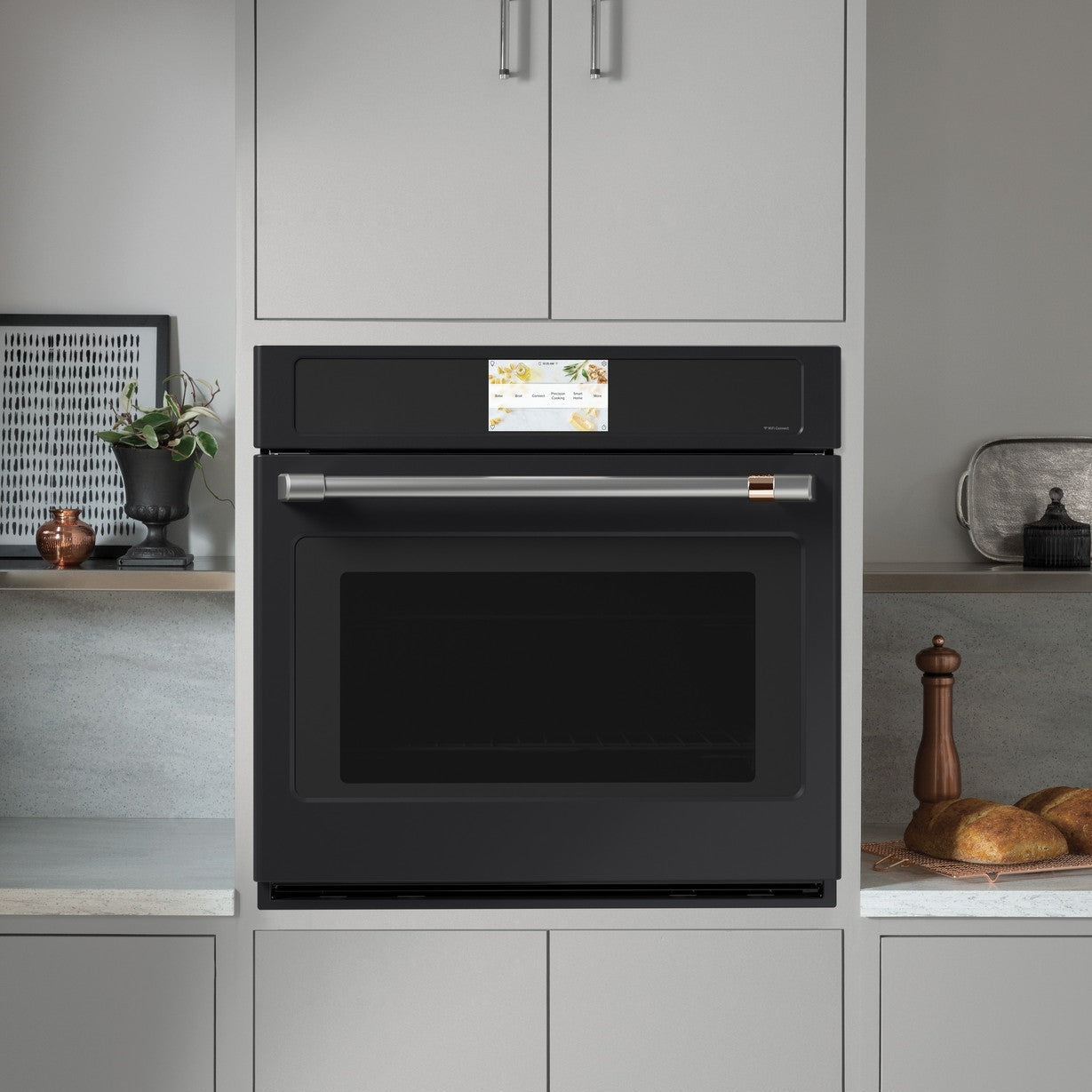 Cafe CTS90DP3ND1 30" Smart Built-In Convection Single Wall Oven