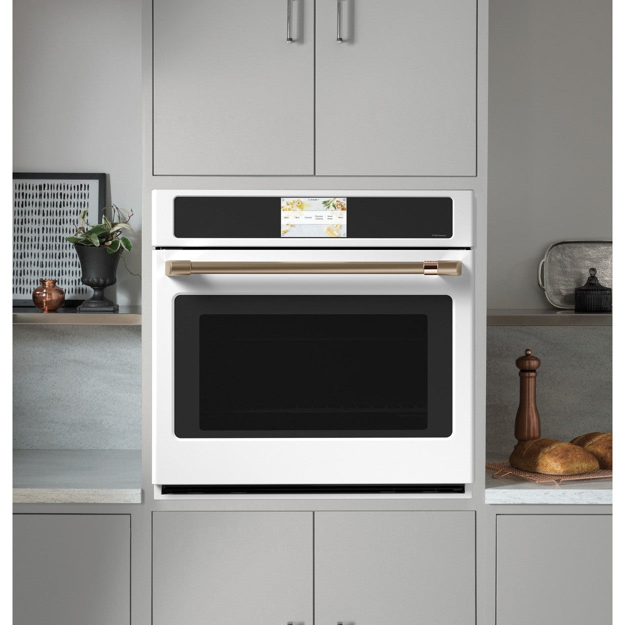 Cafe CTS90DP4NW2 30" Smart Built-In Convection Single Wall Oven