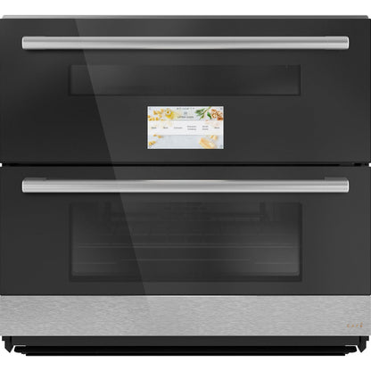 Cafe CTS92DM2NS5 30" Smart Built-In Twin Flex Wall Oven