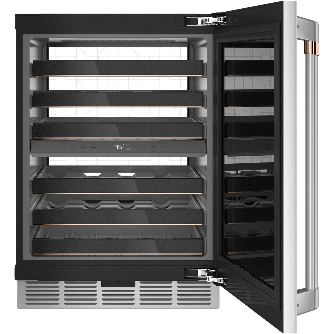 Café CCP06DP2PS1 24″ Dual-Zone Smart Wine Center