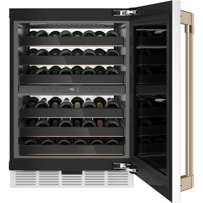 Café CCP06DP4PW2 24″ Dual-Zone Smart Wine Center