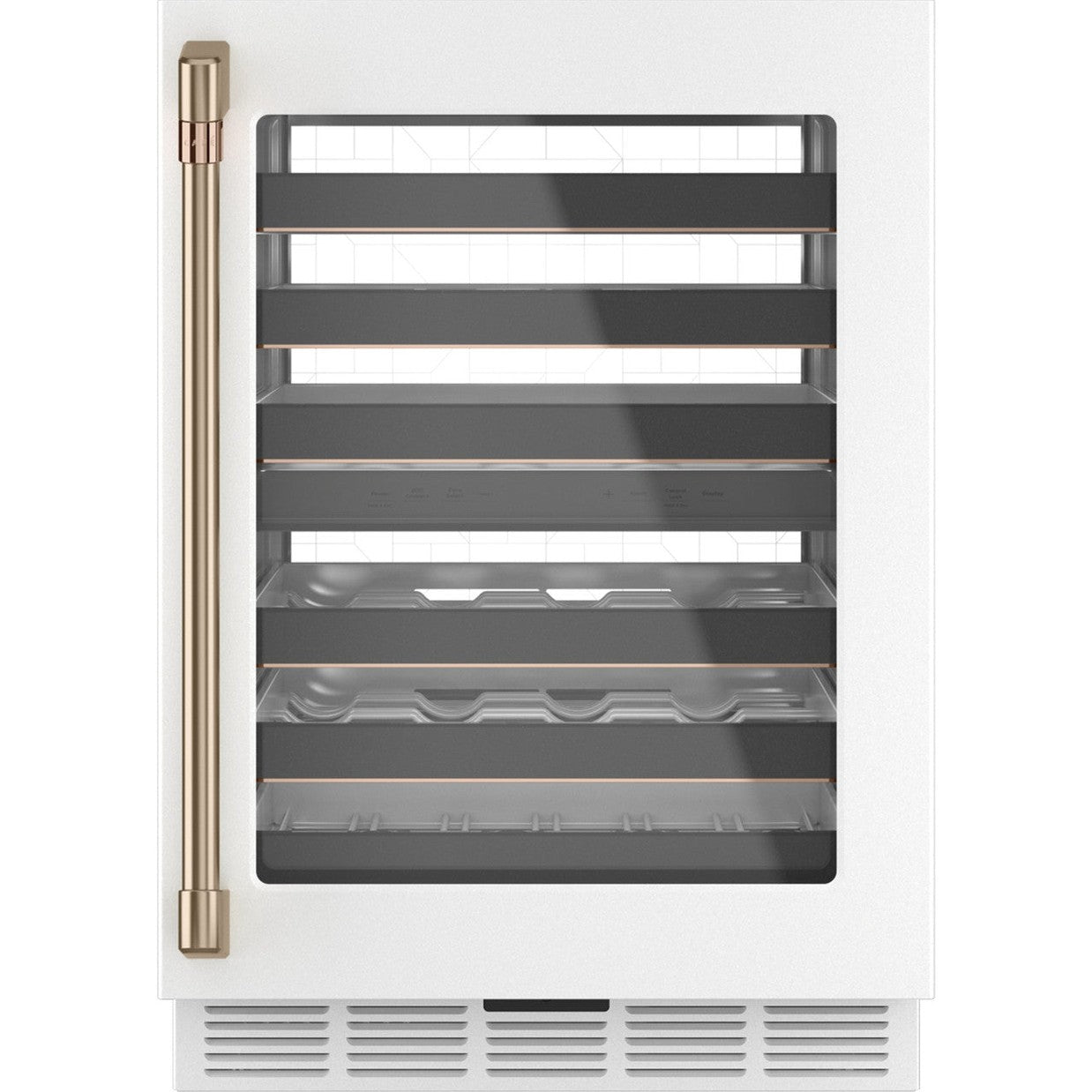 Café CCP06DP4PW2 24″ Dual-Zone Smart Wine Center