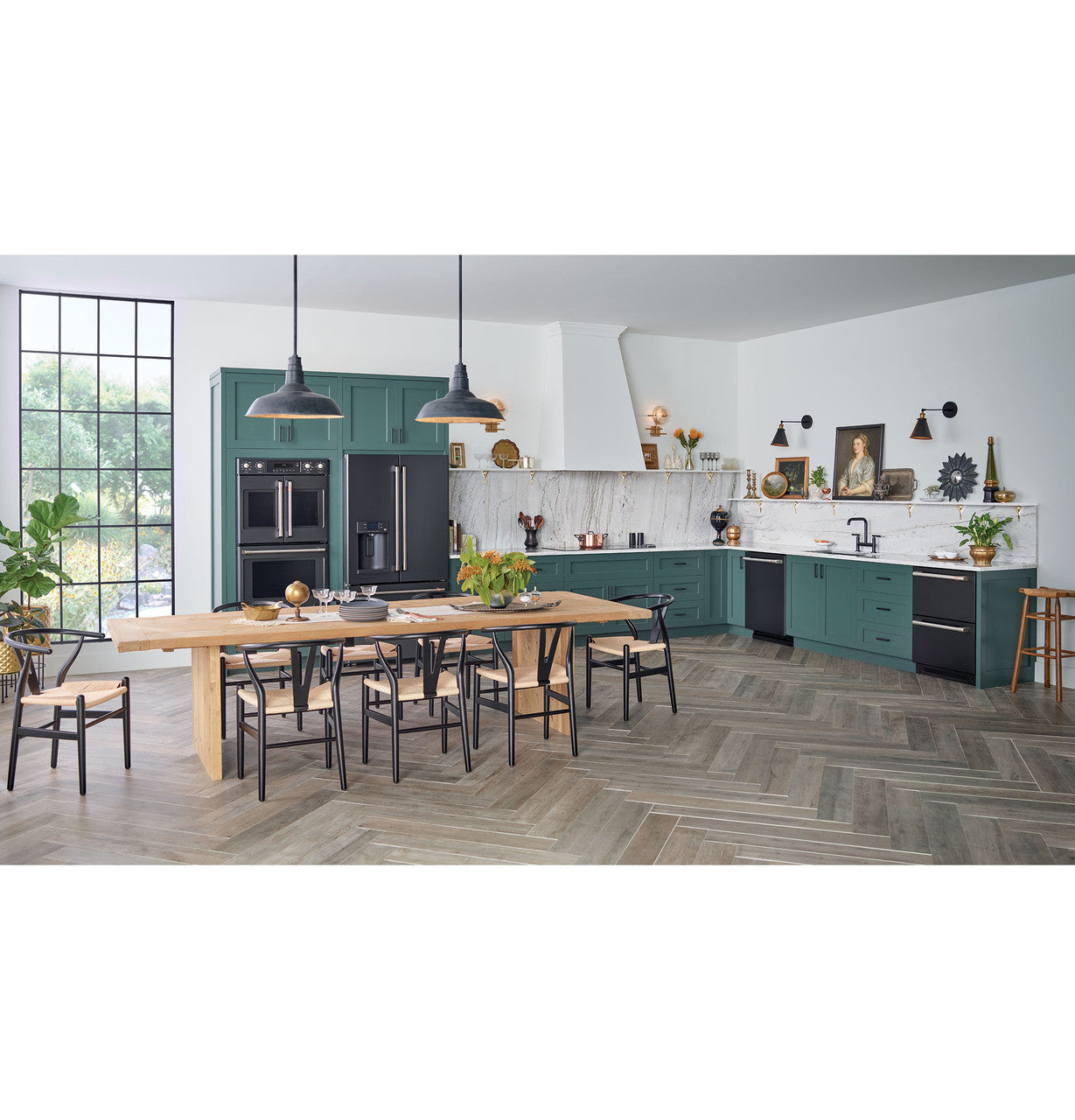 Café CDE06RP3ND1 5.7 Cu. Ft. Built-In Dual-Drawer Refrigerator