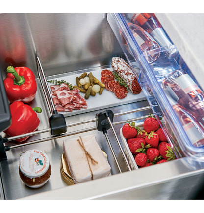 Café CDE06RP3ND1 5.7 Cu. Ft. Built-In Dual-Drawer Refrigerator