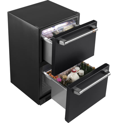 Café CDE06RP3ND1 5.7 Cu. Ft. Built-In Dual-Drawer Refrigerator