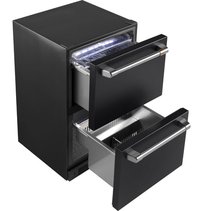 Café CDE06RP3ND1 5.7 Cu. Ft. Built-In Dual-Drawer Refrigerator