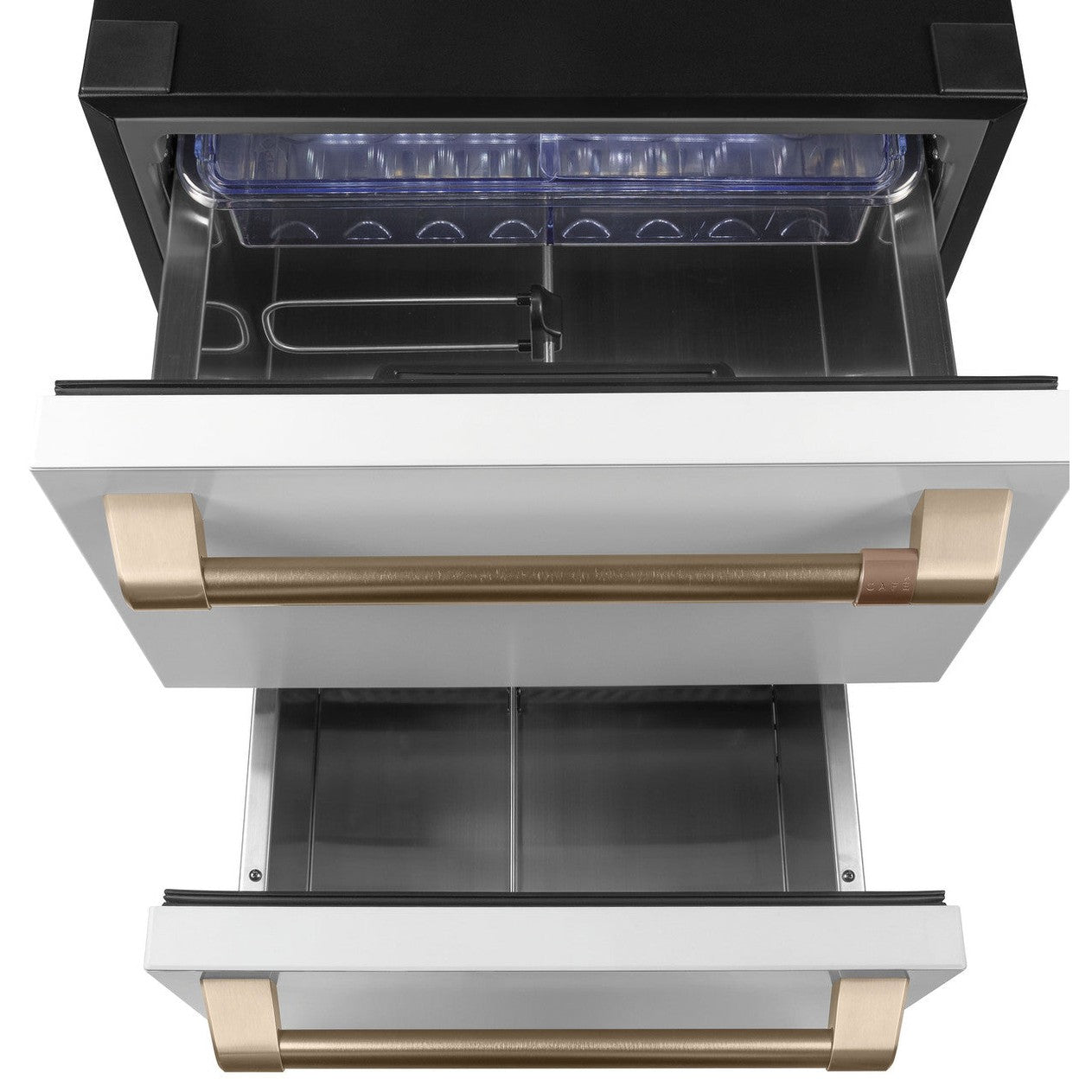 Café CDE06RP4NW2 5.7 Cu. Ft. Built-In Dual-Drawer Refrigerator