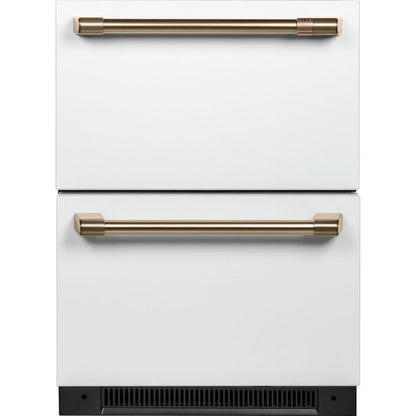 Café CDE06RP4NW2 5.7 Cu. Ft. Built-In Dual-Drawer Refrigerator