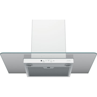 Café CVW73614MWM 36" Wall-Mount Glass Canopy Chimney Hood – Matte White
