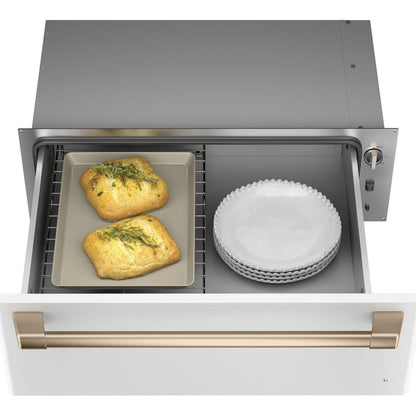Cafe CTW900P4PW2 30" Warming Drawer in Matte White