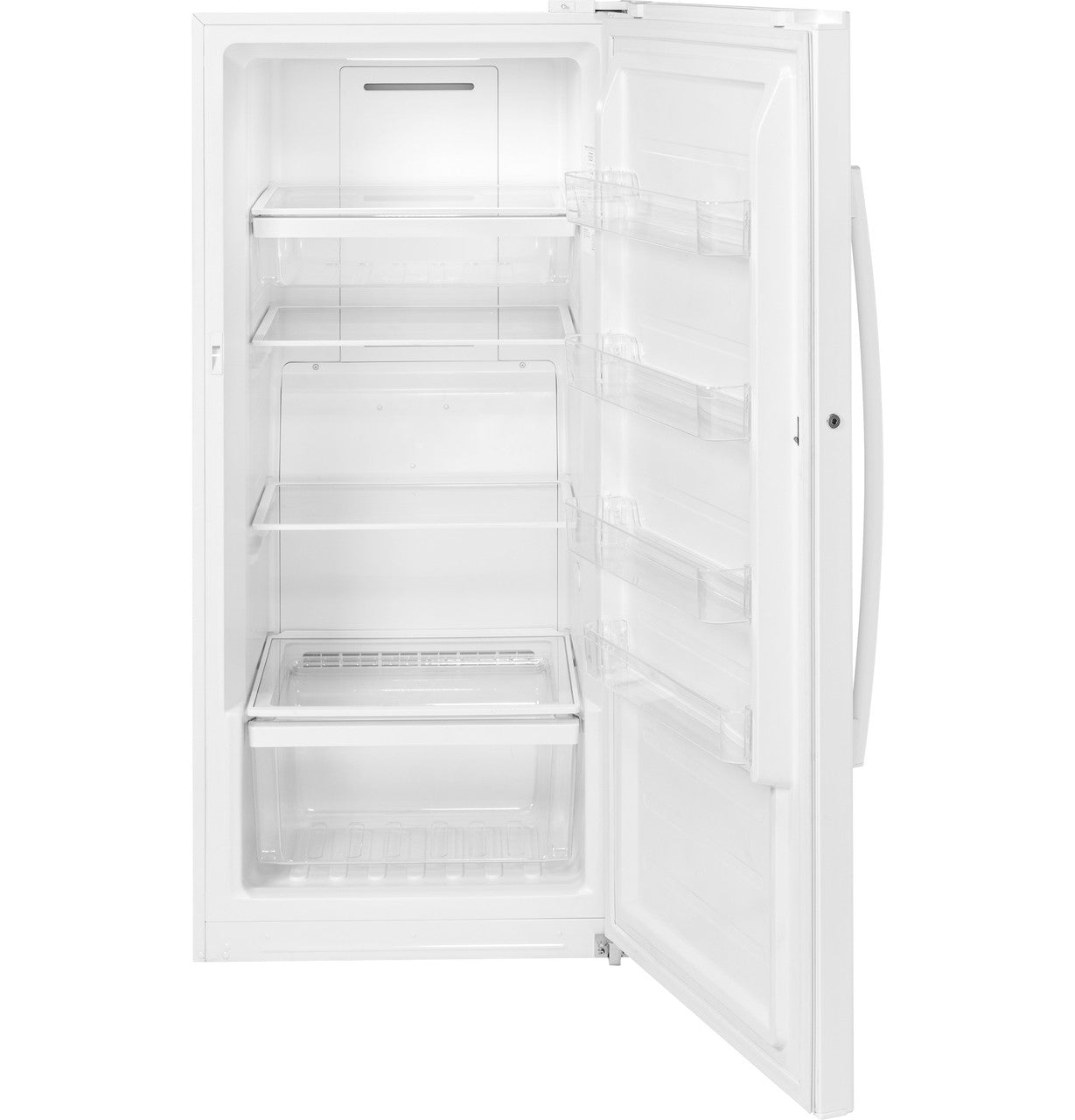 GE FUF14SMRWW 14.1 Cu. Ft. Frost-Free Upright Freezer, Garage Ready – White