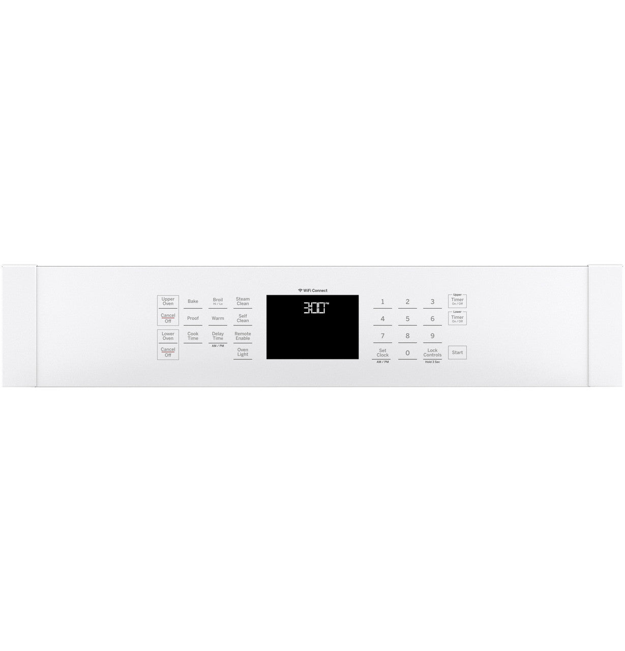 GE JKD3000DNWW 27" Smart Built-In Double Wall Oven – White