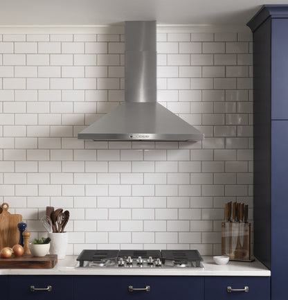 GE JVW5301SJSS 30" Wall-Mount Pyramid Chimney Hood – Stainless Steel