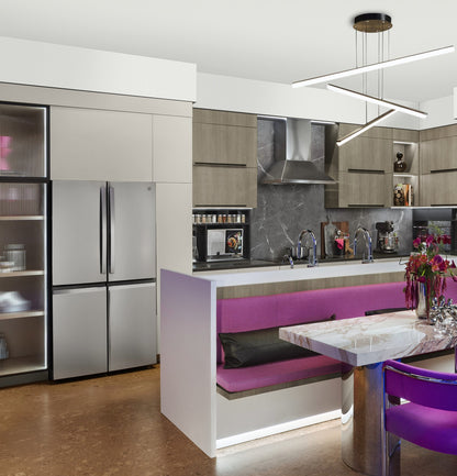 GE Profile PAE28BYTFS 36" 28.3 Cu. Ft. Quad-Door Refrigerator