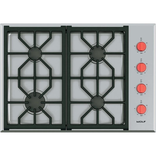 Wolf CG304P/S 30″ Professional Gas Cooktop