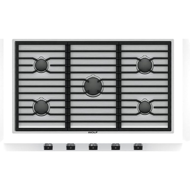 Wolf CG365C/S 36″ Contemporary Gas Cooktop