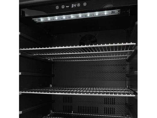 Coyote C115R-S 15" Built-In Outdoor Compact Refrigerator – Stainless Steel
