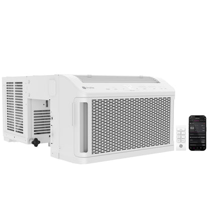 GE Profile AHTT08BC ClearView™ 8,300 BTU Smart Ultra-Quiet Window Air Conditioner – White