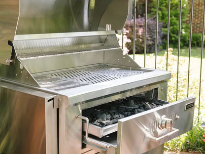 Coyote C3CH36 36" Built-In Charcoal Grill – Stainless Steel