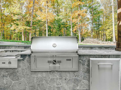 Coyote C3CH36 36" Built-In Charcoal Grill – Stainless Steel