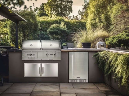 Coyote C121R-S-L 21" Built-In Outdoor Compact Refrigerator – Stainless Steel